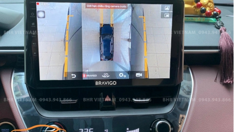 Màn hình DVD Android liền camera 360 xe Toyota Cross 2020 - nay | Bravigo Ultimate (6G+128G)  